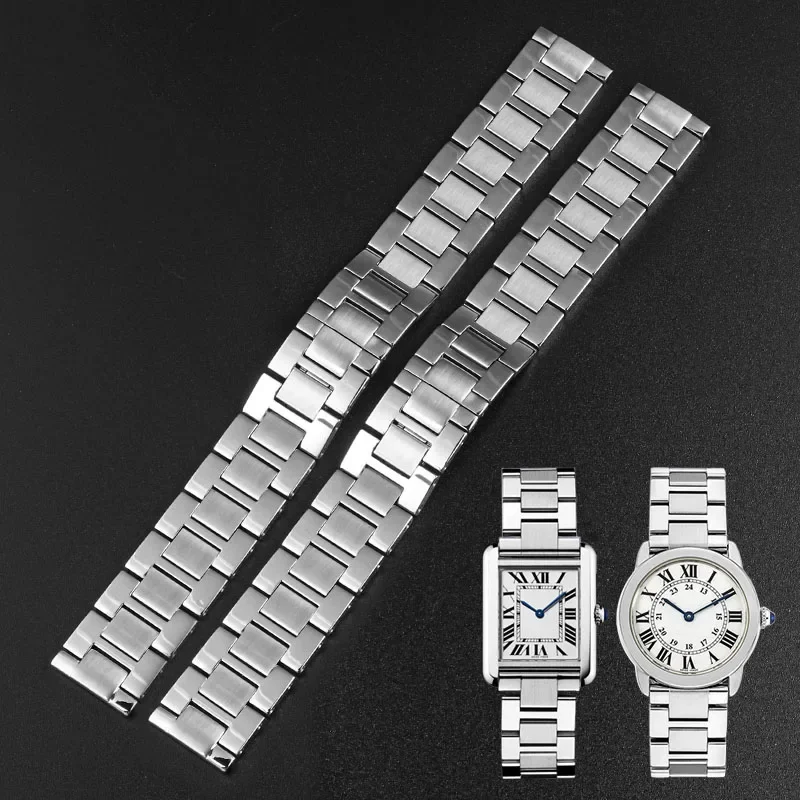 Cartier Watch Tank - 까르띠에 탱크 솔로 론드 시리즈 스틸