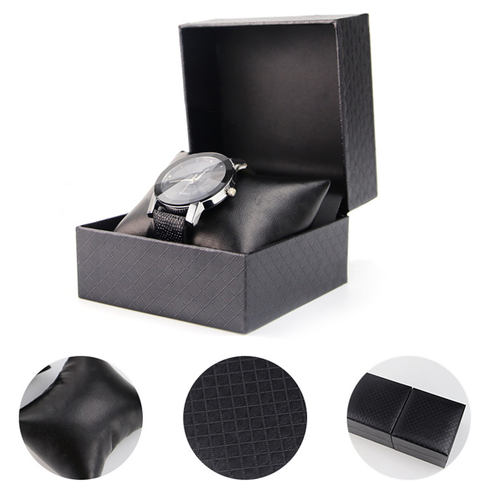 Best Jewelry Watches - 패션 다이아몬드 패턴 모조 가죽 시계