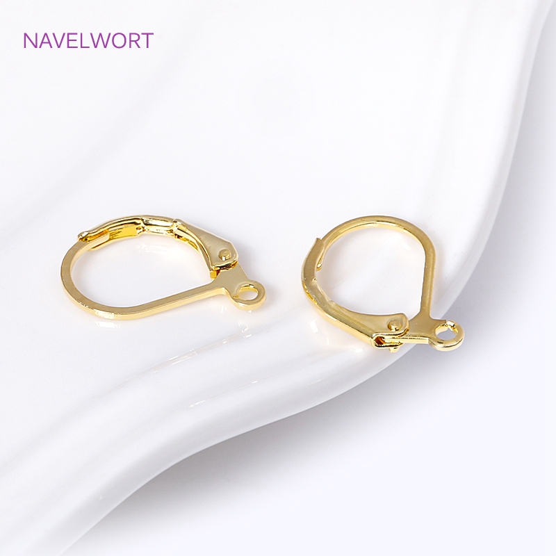 Hoop Earrings - 패션 프랑스어 귀걸이 레버 백 Earwires
