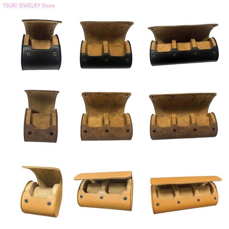 Jewelry Box That Holds Watches - 62KE 우아한 시계 저장 상자 PU