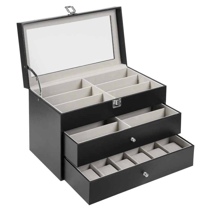 Jewelry Box That Holds Watches - 안경, 시계, 보석, 반지 보관용 6/12/20/24/30