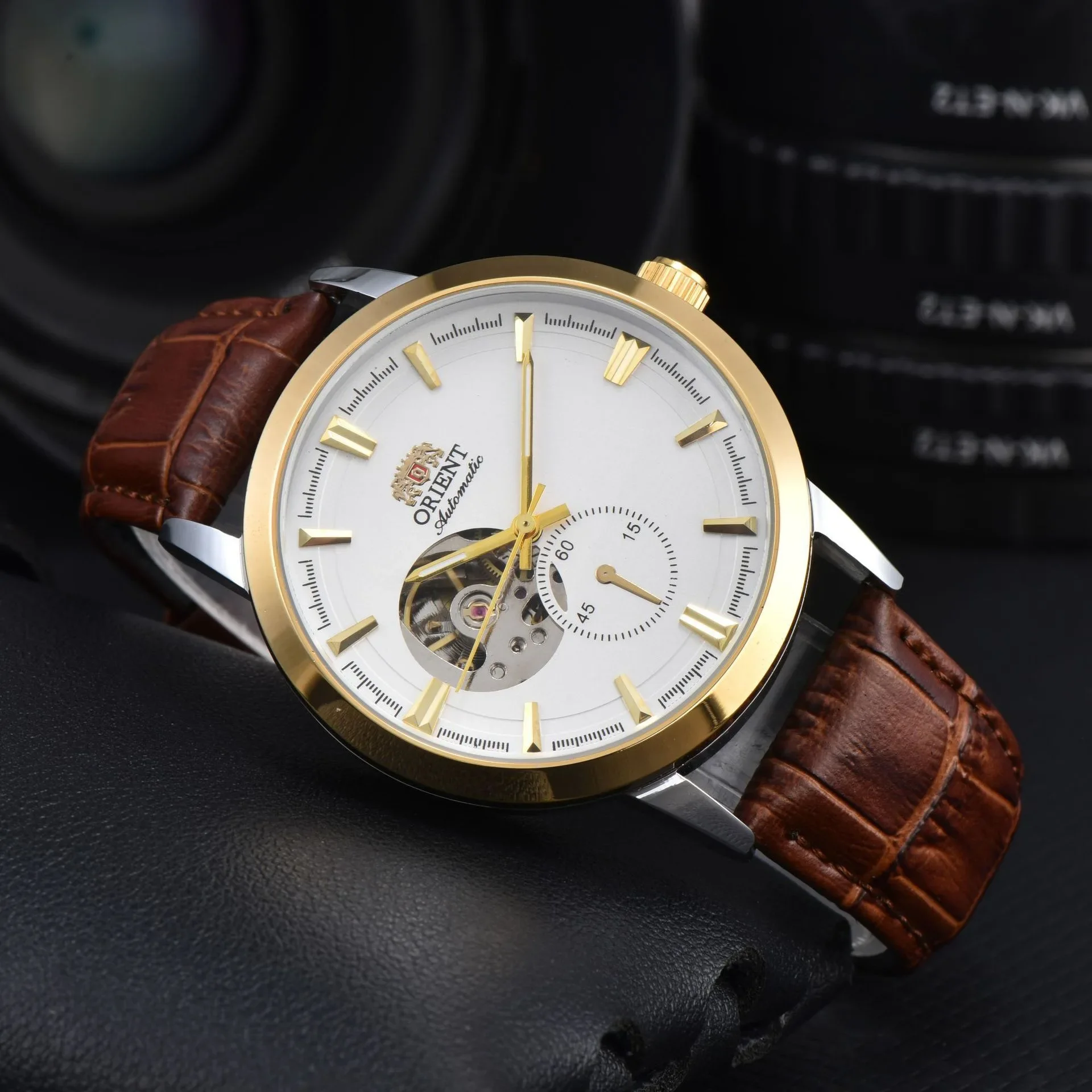 Seiko Watch Presage - DFDG 스포츠 자동 기계식 남녀공용 오리엔트