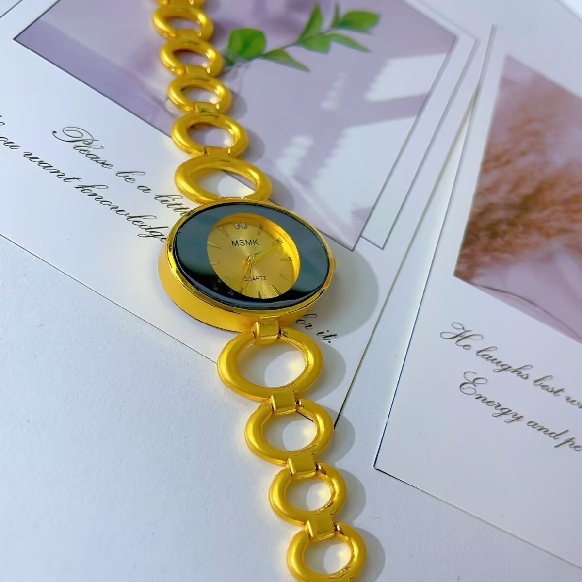 Jewelry For Watches - 연인을위한 새로운 미국 24K 골드 도금