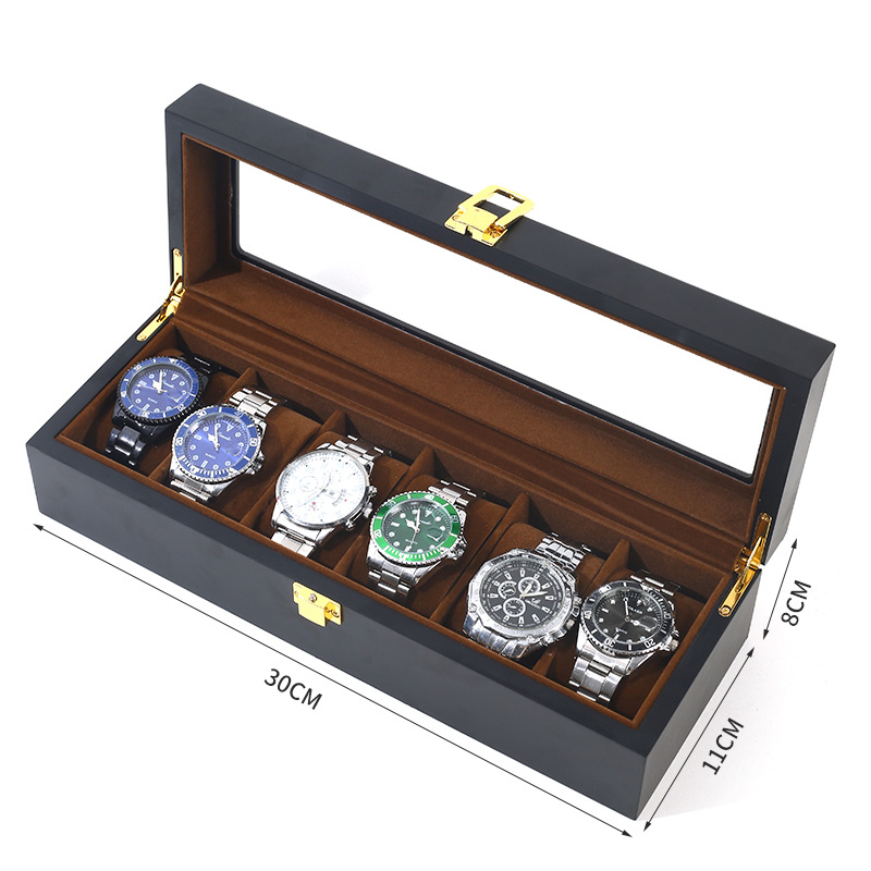 럭셔리 수제 목재 시계 상자, 시계 디스플레이 케이스, - Jewelry Box That Holds Watches 리뷰 및 가격