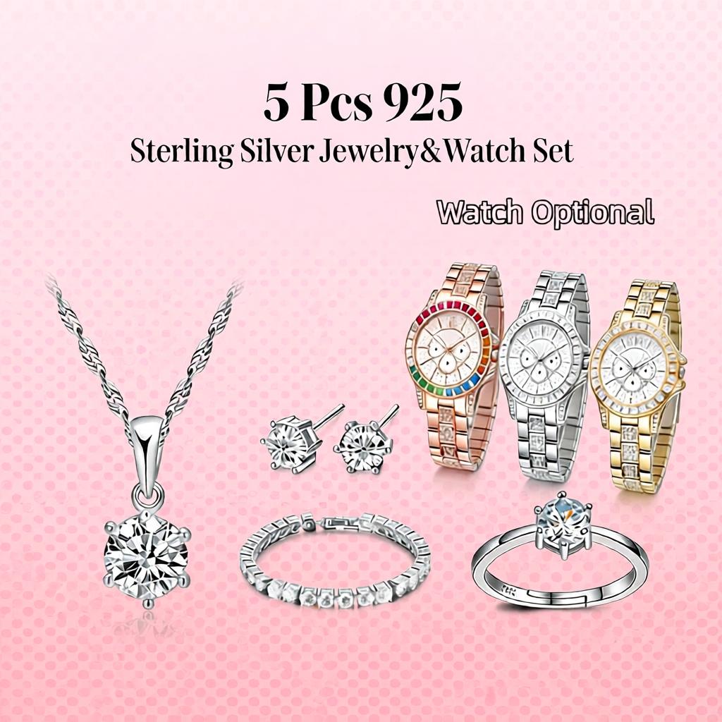 예쁜 925 스털링 실버 기하학 크리스탈 지르콘 목걸이 - Best Jewelry Watches 리뷰 및 가격