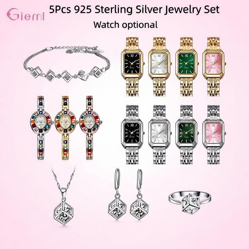 예쁜 925 스털링 실버 기하학 크리스탈 지르콘 목걸이 - Best Jewelry Watches 리뷰 및 가격
