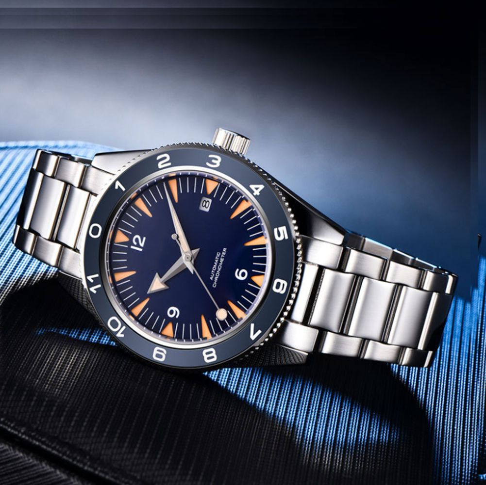사용자 정의 로고 NH35 무브먼트 시계 10bars  - Mens Mechanical Watch 리뷰 및 가격