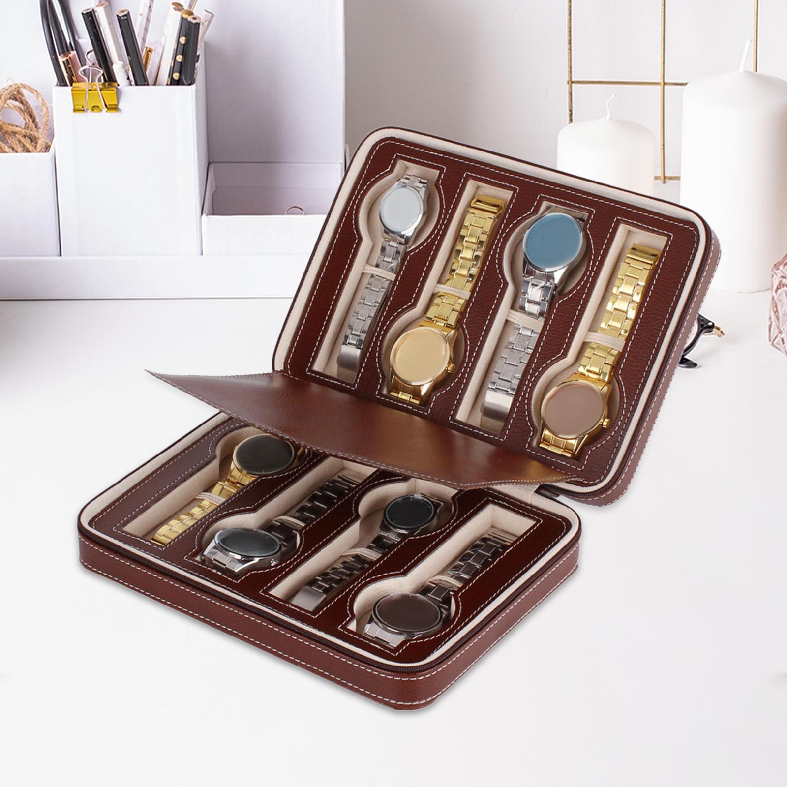 시계 여행용 케이스 시계 보관함 스포츠용 시계 8개 수 - Jewelry Box That Holds Watches 리뷰 및 가격
