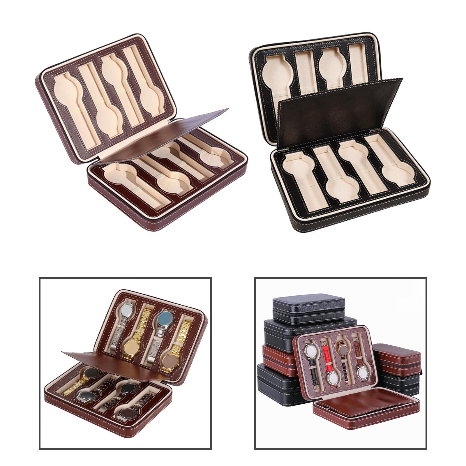 시계 여행용 케이스 시계 보관함 스포츠용 시계 8개 수 - Jewelry Box That Holds Watches 리뷰 및 가격
