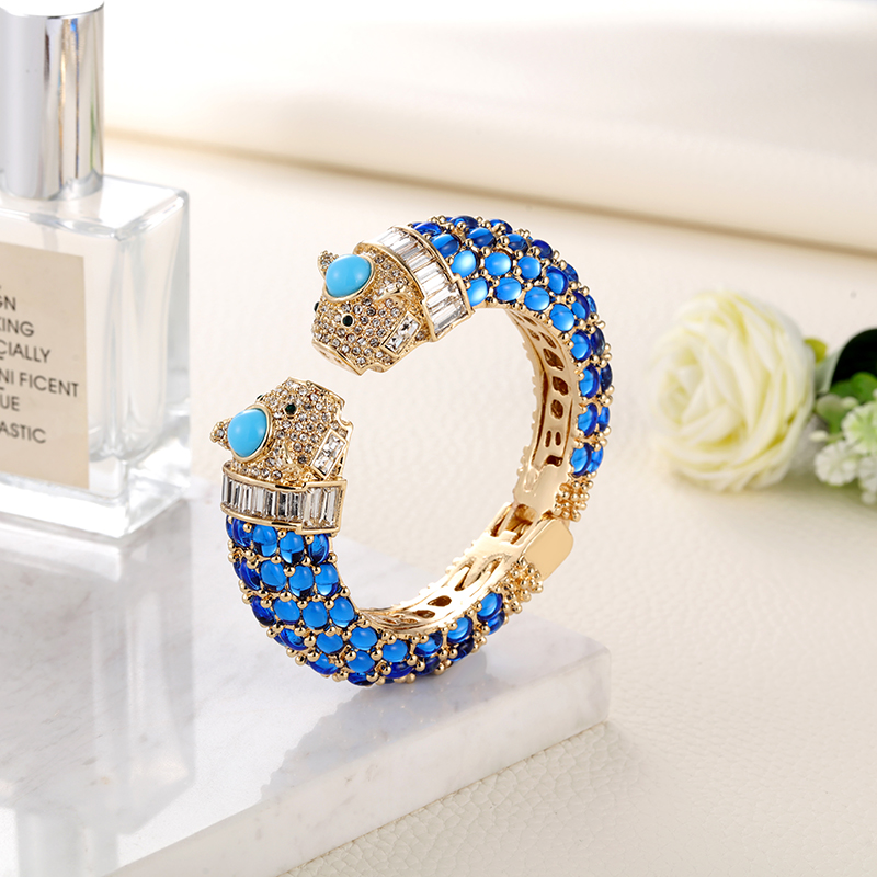 샐리의 파라다이스 동물 팔찌 금도금 팔찌 커프 쥬얼리  - Paradise Jewelry & Watches Llc Miami 리뷰 및 가격