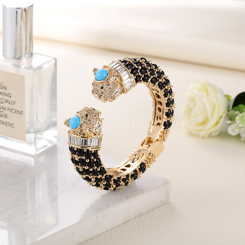 샐리의 파라다이스 동물 팔찌 금도금 팔찌 커프 쥬얼리  - Paradise Jewelry & Watches Llc Miami 리뷰 및 가격
