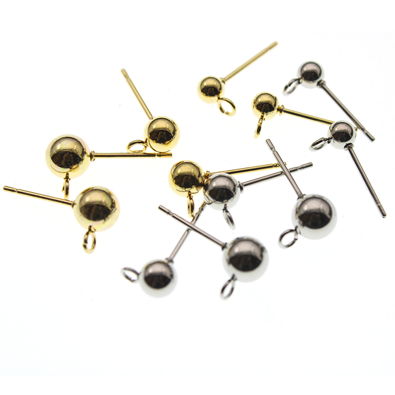 20PCS 외과 스테인레스 스틸 3 4 6 mm 라운드 - Hoop Earrings 리뷰 및 가격