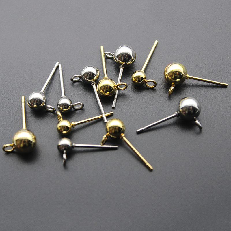 20PCS 외과 스테인레스 스틸 3 4 6 mm 라운드 - Hoop Earrings 리뷰 및 가격