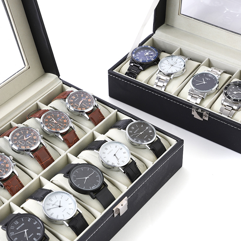 1개 시계 보관함, 6/10/12개 시계 수납 가능,  - Jewelry Box That Holds Watches 리뷰 및 가격