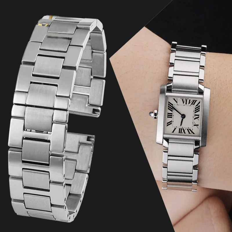 까르띠에 탱크 솔로 론드 시리즈 스틸 시계줄 시계체인  - Cartier Watch Tank 리뷰 및 가격