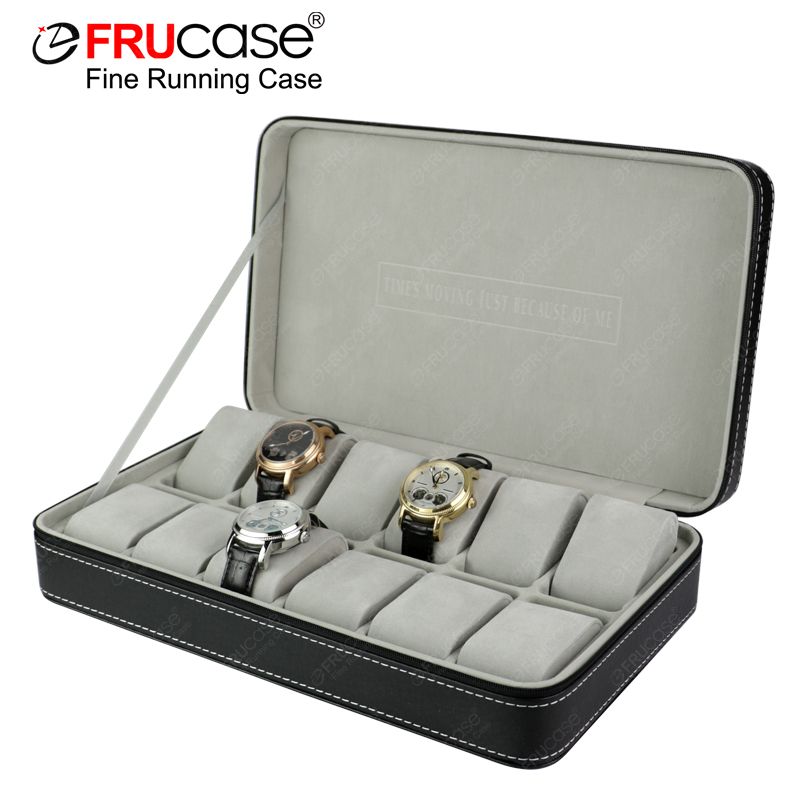 FRUCASE 시계 상자 PU 가죽 시계 케이스 시계  - Best Jewelry Watches 리뷰 및 가격