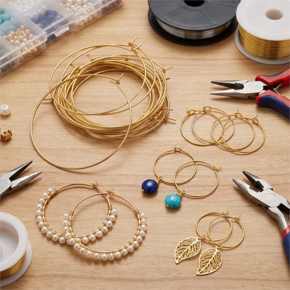 50개 316 스테인리스 스틸 15 20 30 40mm - Hoop Earrings 리뷰 및 가격