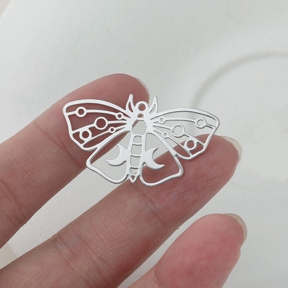 6PCS 14K 골드 도금 시트 부드러운 표면 나비 펜 - Butterfly Pendant Necklace 리뷰 및 가격