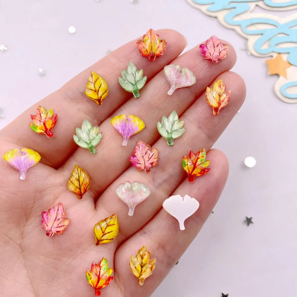 50pcs 혼합 수지 미니 크리스탈 다채로운 단풍 나무 - Paradise Jewelry & Watches Llc Miami 리뷰 및 가격