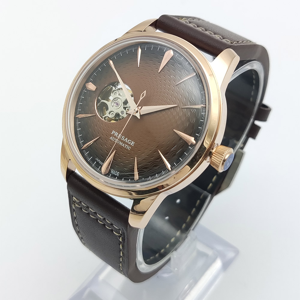 9 가지 색상 빈티지 40MM 남성용 기계식 시계 NH - Seiko Watch Presage 리뷰 및 가격