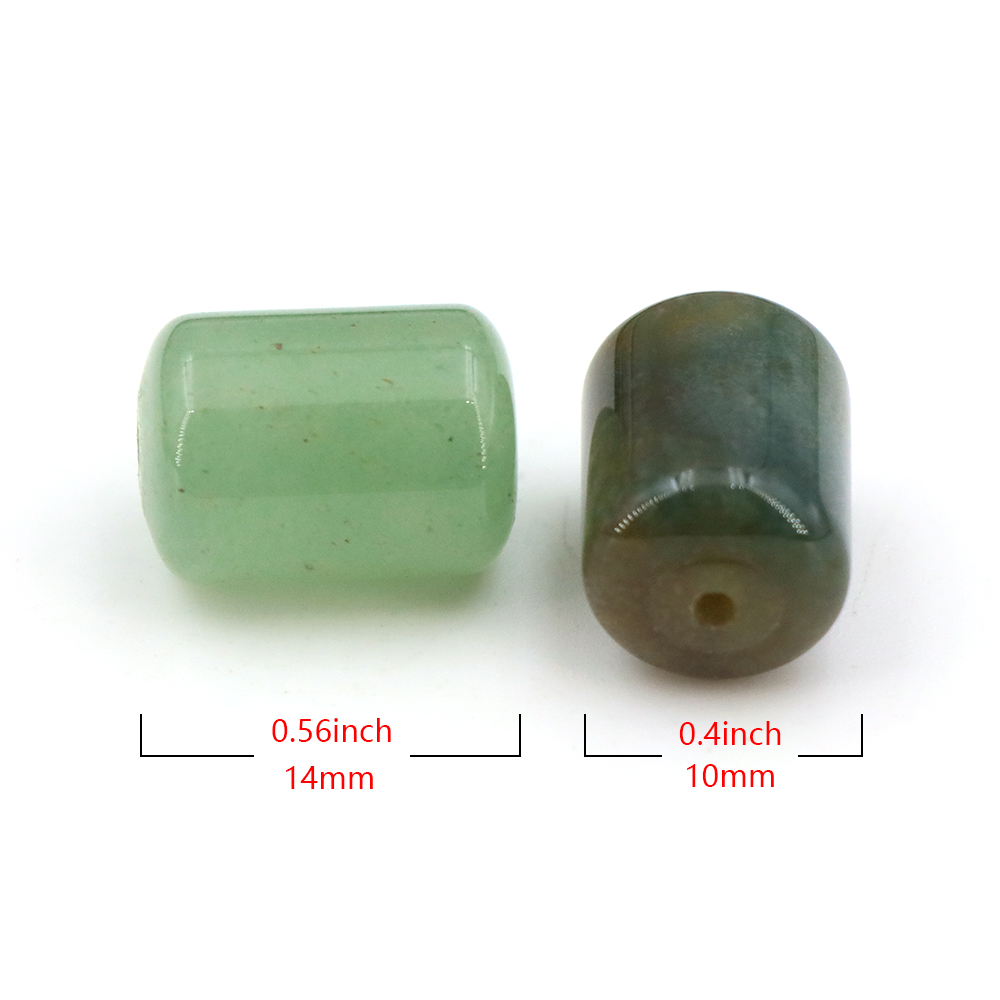 10x14mm 천연석 실린더 비즈 힐링 크리스탈 차크라 - Gemstone Bracelet Healing 리뷰 및 가격