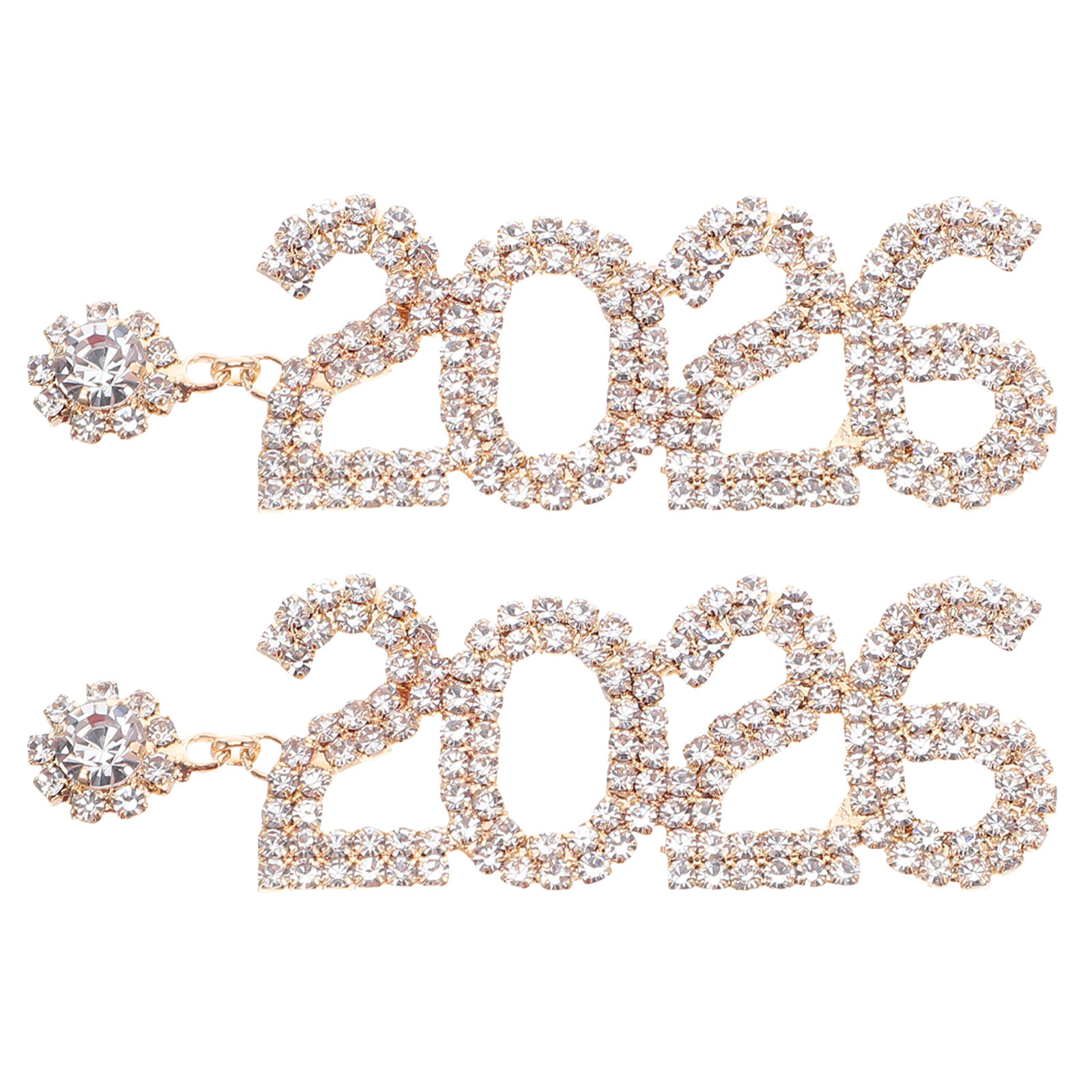 2026 넘버 라인스톤 귀걸이 여성용 반짝이는 크리스탈 - Eve Jewelry & Watches Distribuidor Oficial Rolex Buenos Aires 리뷰 및 가격