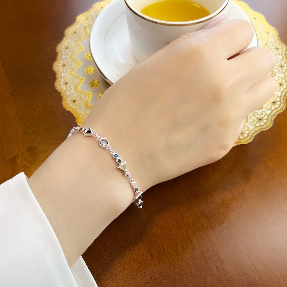파라다이스 여행 팔찌 여성을위한 새로운 다채로운 링크  - Paradise Jewelry & Watches Llc Miami 리뷰 및 가격