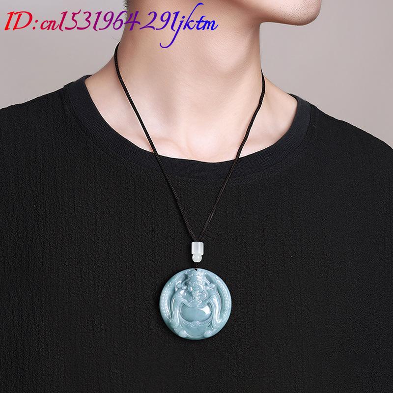 버마산 비취 재질의 부의 신 펜던트 목걸이 참 장식품  - Jewelry & Watches Spółka Z Ograniczoną Odpowiedzialnością Sp Z Oo 리뷰 및 가격