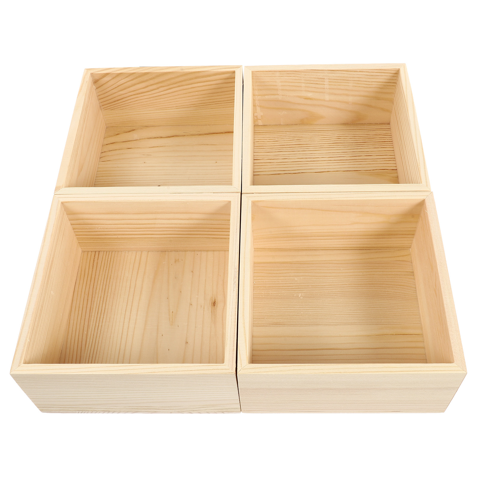4개 세트 천연 원목 보석 보관함 세트 수공예 나무 상 - Jewelry Box That Holds Watches 리뷰 및 가격