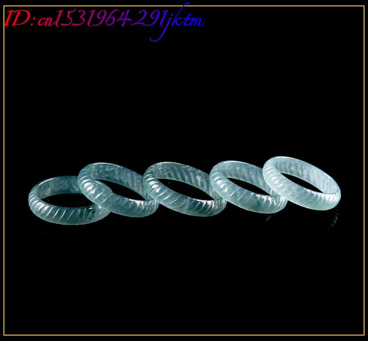 블루 리얼 버마산 경옥 반지 고급 에메랄드 조각 선물  - Jewelry & Watches Spółka Z Ograniczoną Odpowiedzialnością Sp Z Oo 리뷰 및 가격