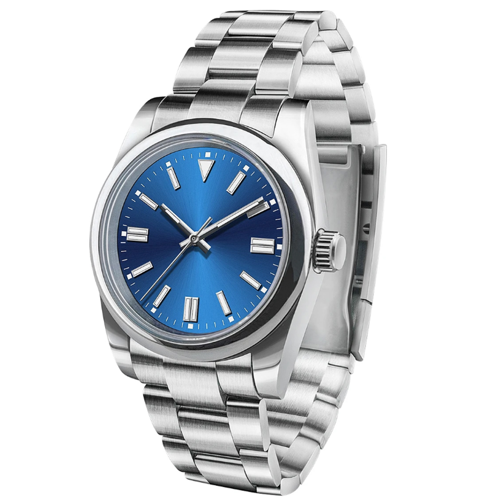 커스텀 로고 남성용 시계 사파이어 럭셔리 NH35/미요 - Jewelry For Watches 리뷰 및 가격