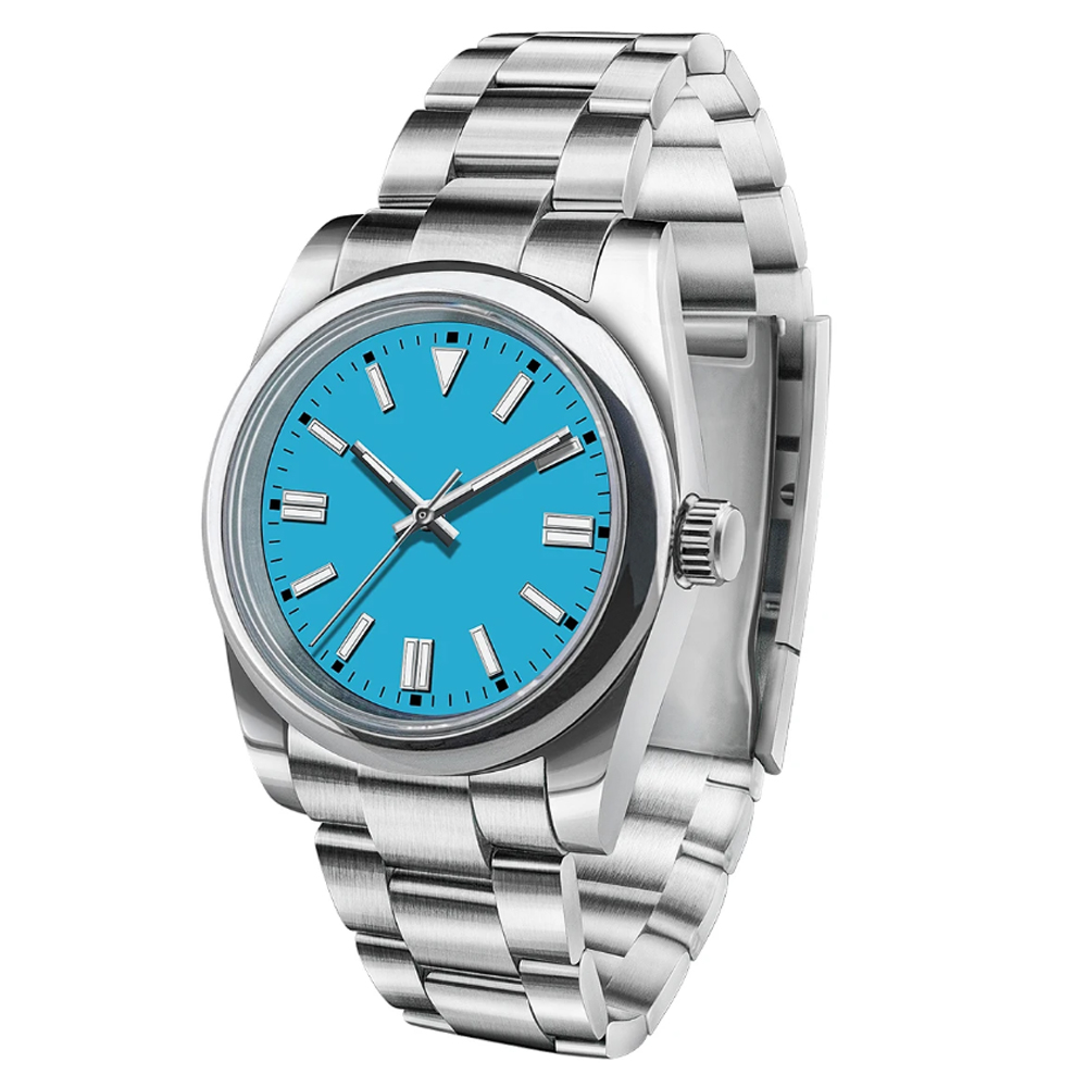 커스텀 로고 남성용 시계 사파이어 럭셔리 NH35/미요 - Jewelry For Watches 리뷰 및 가격