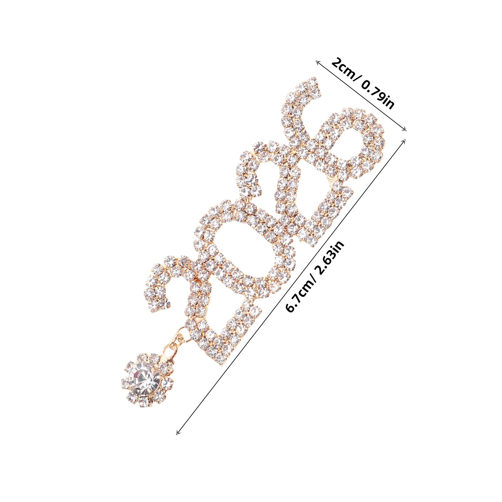 2026년 여성용 라인스톤 숫자 드롭 귀걸이, 반짝이는 - Eve Jewelry & Watches Distribuidor Oficial Rolex Buenos Aires 리뷰 및 가격