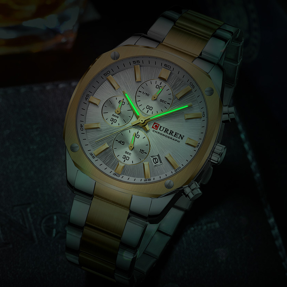 CURREN 모던 남성용 42mm 스포츠 시계 - 스테 - Jewelry For Watches 리뷰 및 가격