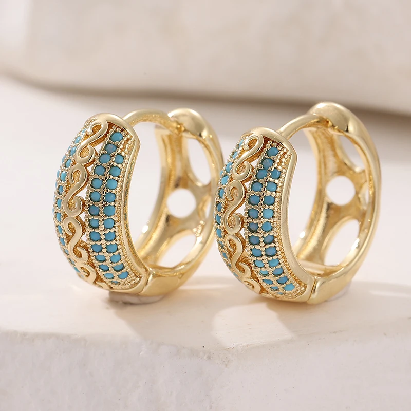 여성을위한 패션 그린 합성 청록색 귀걸이 캐주얼 클래식 - Turquoise Stone Ring 리뷰 및 가격