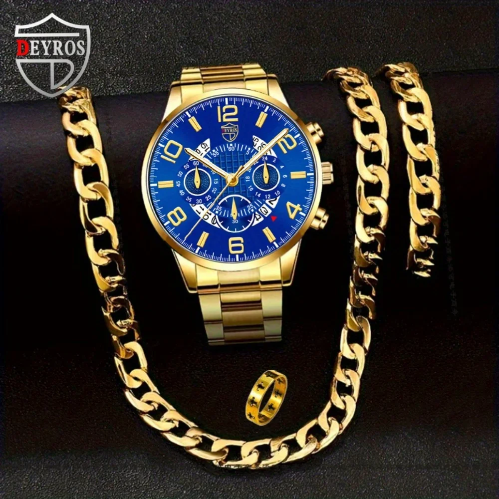 4개/대 남성 캐주얼 시계 합금 아날로그 남성 시계 시 - Best Jewelry Watches 리뷰 및 가격