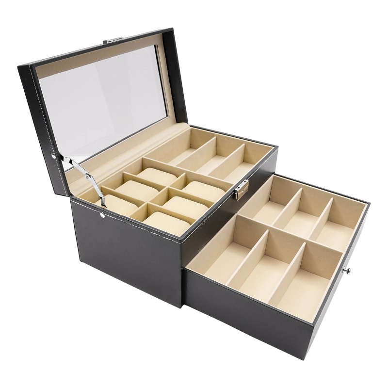 안경, 시계, 보석, 반지 보관용 6/12/20/24/ - Jewelry Box That Holds Watches 리뷰 및 가격