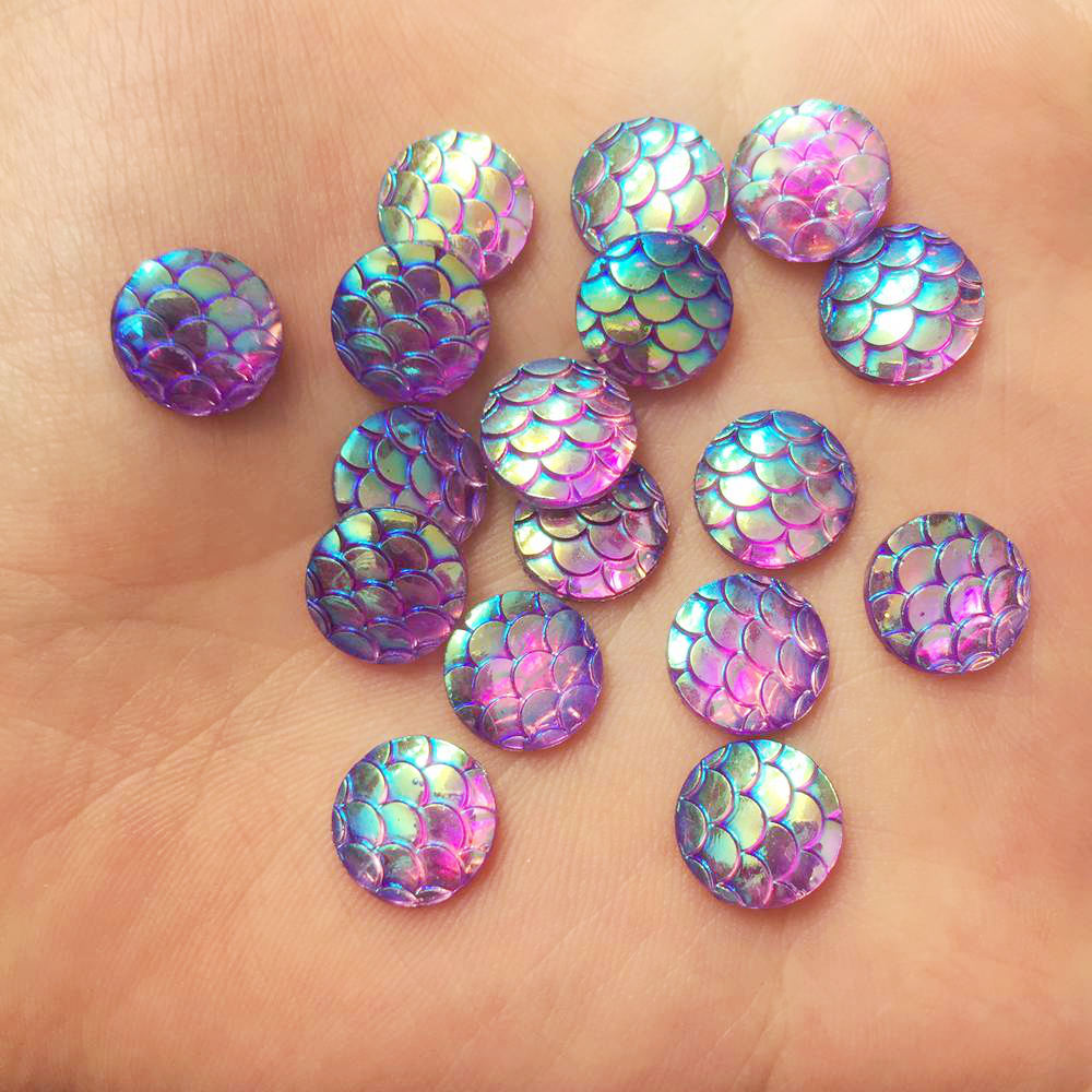 반짝 이는 100Pcs AB 수지 10mm 라운드 뱀  - Paradise Jewelry & Watches Llc Miami 리뷰 및 가격