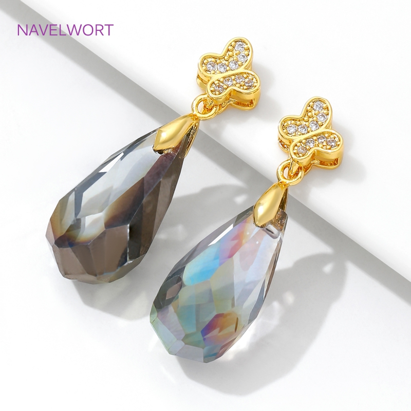 황동 핀치 Bails 18K 골드 도금 나비 펜던트 C - Butterfly Pendant Necklace 리뷰 및 가격